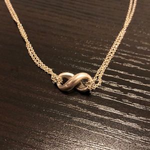 Tiffany and co infinity necklace